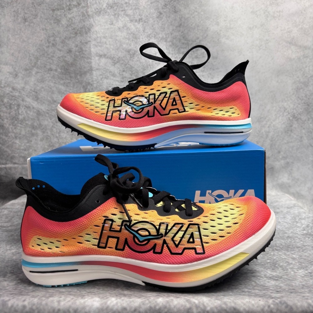 HOKA Cielo Flyx Track and Field Shoes New in Box Men's 8 Women's 9.5